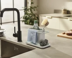 Outlet Caddy Opvaskeholder 19,5 cm, Sten/Grøn Opvask|Opvask