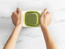 Hot ChopCup Grøntsagshakker, Grøn/Hvid Skrælleredskaber