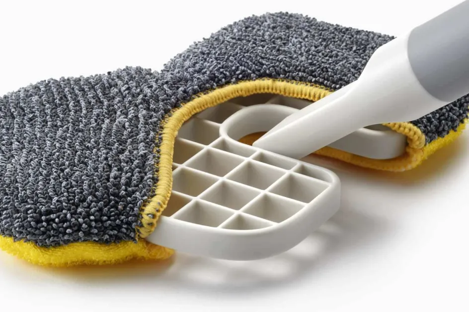 Joseph Joseph CleanTech 2-i-1 Overfladeskrubber, Light Stone
