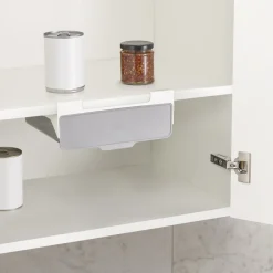 Hot CupboardStore Skuffe Under Hylde 23,5 cm, Grå Opbevaring Til Køkkenet