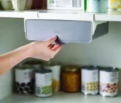 Hot CupboardStore Skuffe Under Hylde 23,5 cm, Grå Opbevaring Til Køkkenet