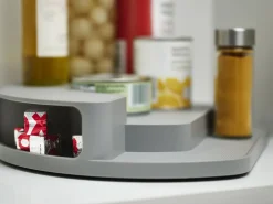 Sale CupboardStore Krydderiholder Roterende H, Grå Opbevaring Til Køkkenet