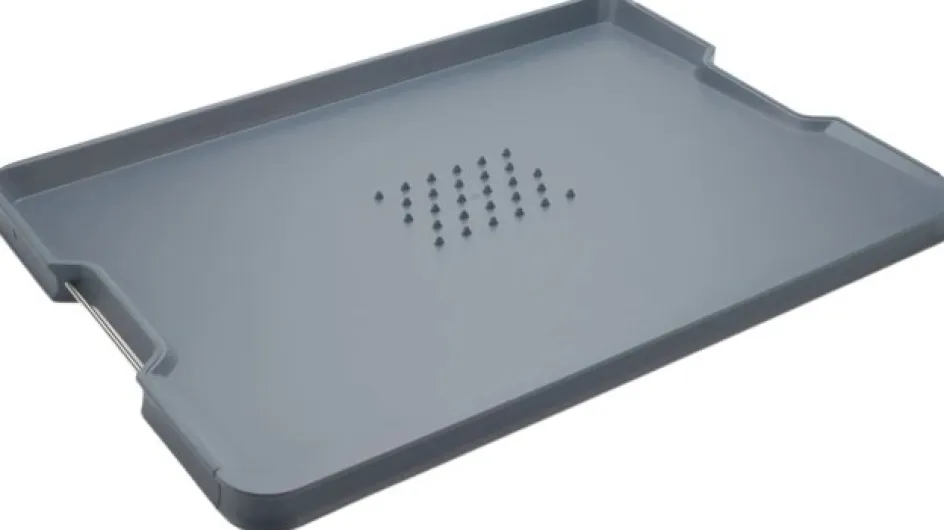 Clearance Joseph Joseph Cut & Carve Multifunktionel Skærebræt 47,1x33,4 cm, Blå
