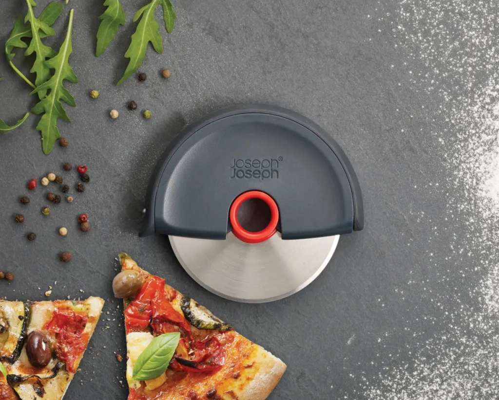 Joseph Joseph Pizza Og Pasta > Disc Easy-clean Pizzahjul, Grå