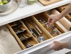 Hot Joseph Joseph DrawerStore Bestik, Redskaber og Gadget Organizer, Bambus