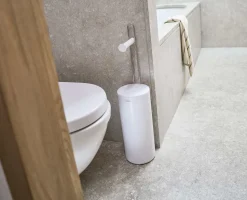 New Joseph Joseph EasyStore Fritstående Toiletrulleholder H65 cm, Hvid