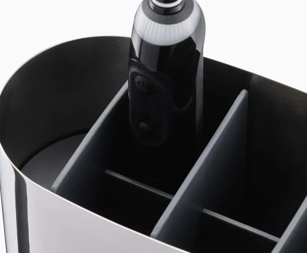 Joseph Joseph Badeværelse > EasyStore Luxe Tandbørsteholder m. 4 Rum, Rustfrit Stål
