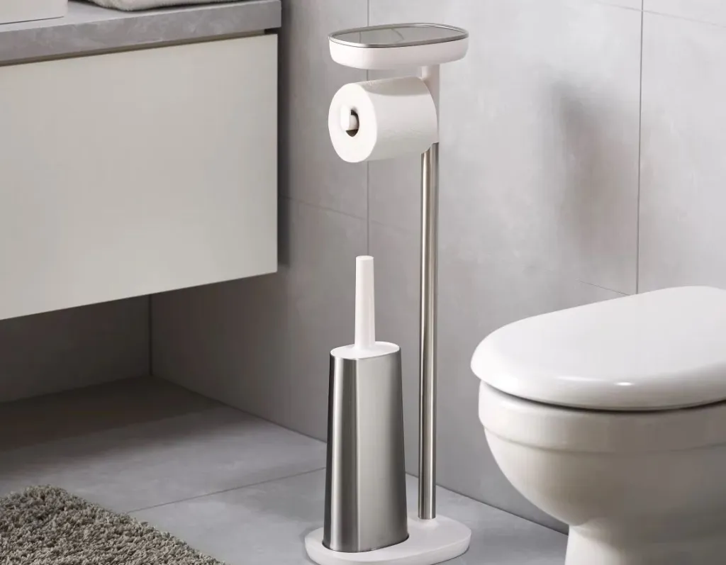 Sale EasyStore Toiletbutler, Hvid Badeværelse
