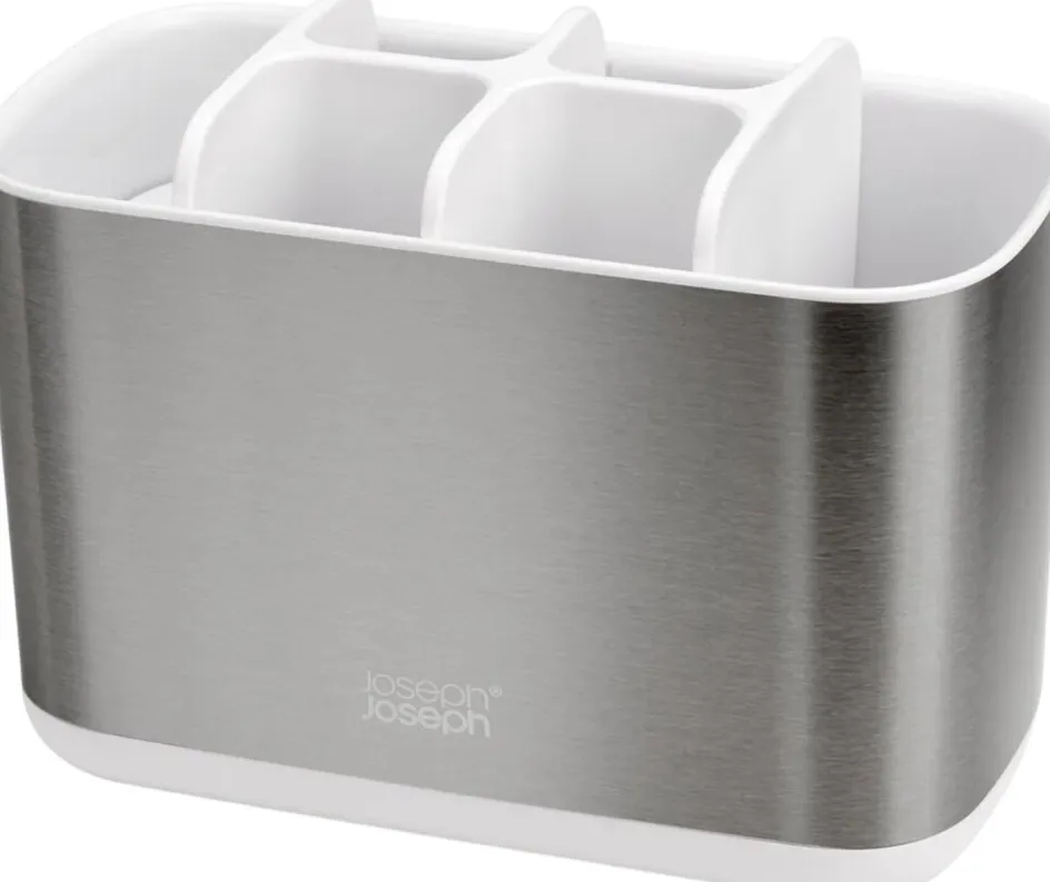Sale Joseph Joseph EasyStore Tandbørsteholder, Rustfrit Stål