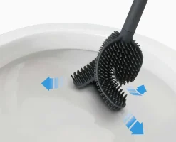Discount Joseph Joseph Flex 360 Luxe Toiletbørste, Rustfrit Stål