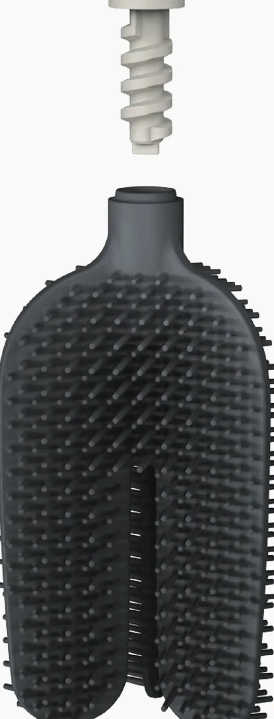 Discount Joseph Joseph Flex 360 Luxe Toiletbørste, Rustfrit Stål
