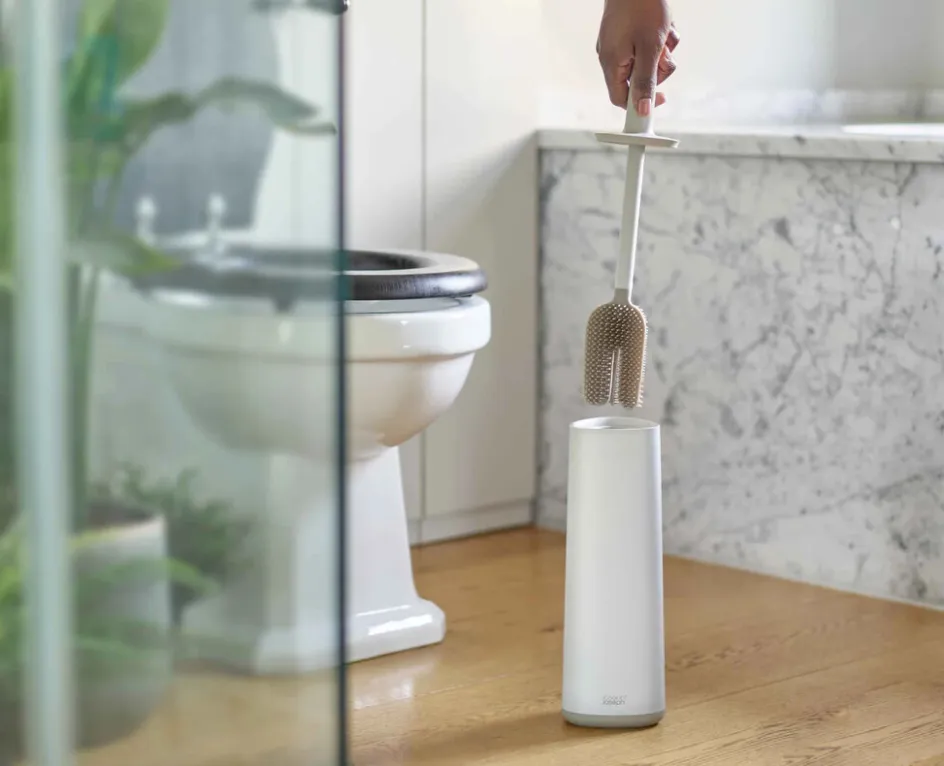 Joseph Joseph Flex 360 Toiletbørste, Ecru