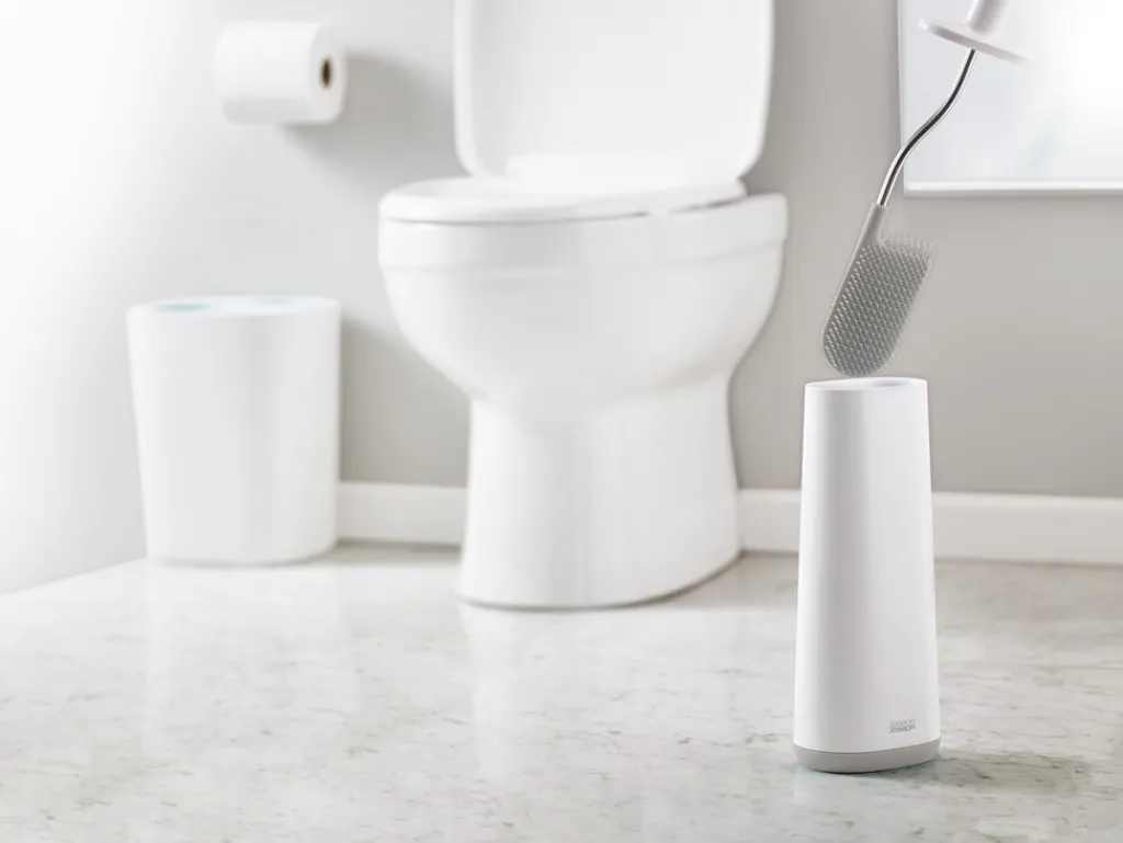 Joseph Joseph Badeværelse > Flex Smart Toiletbørste, Hvid/Grå