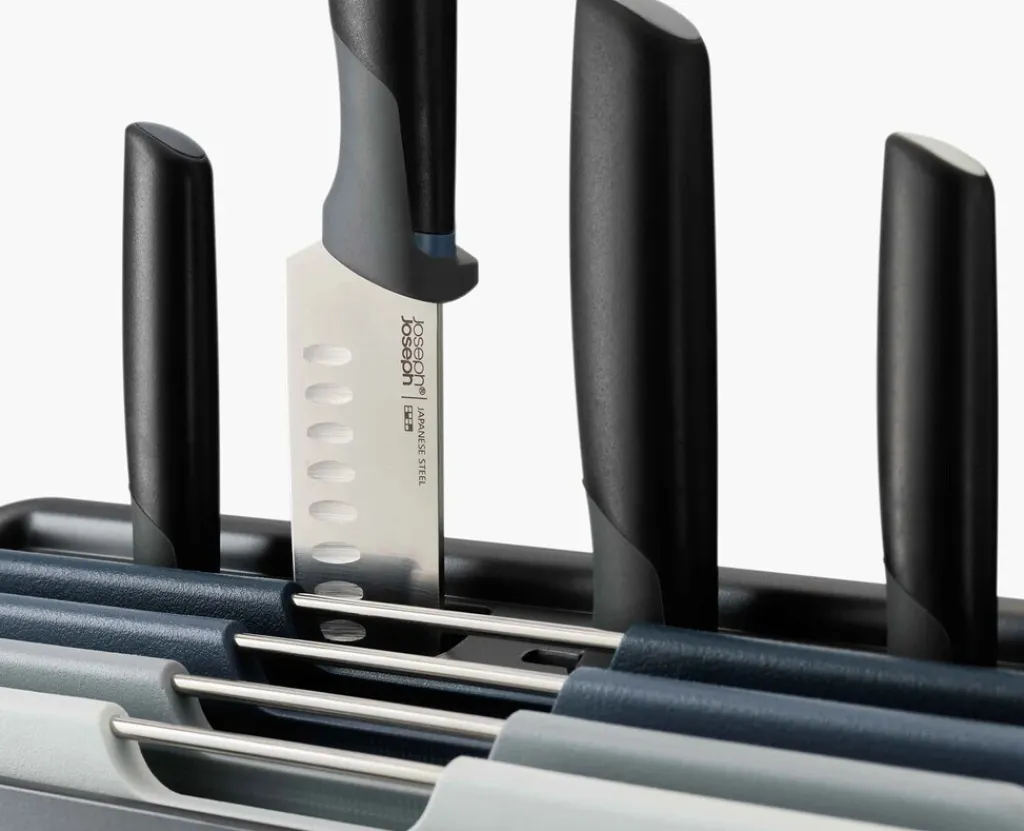 Discount Folio Plus Kniv- og Skærebrætssæt 8 Dele 23x32 cm, Grå Skærebrætter Og Serveringsbrætter