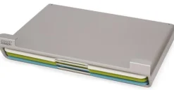 Best Folio Slim Skærebrætsæt Underhylde 4 Dele 36x27 cm, Multicolor Skærebrætter Og Serveringsbrætter