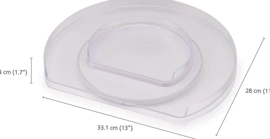 FridgeStore Krydderiholder Roterende 33,1 cm, Klar Opbevaring Til Køkkenet