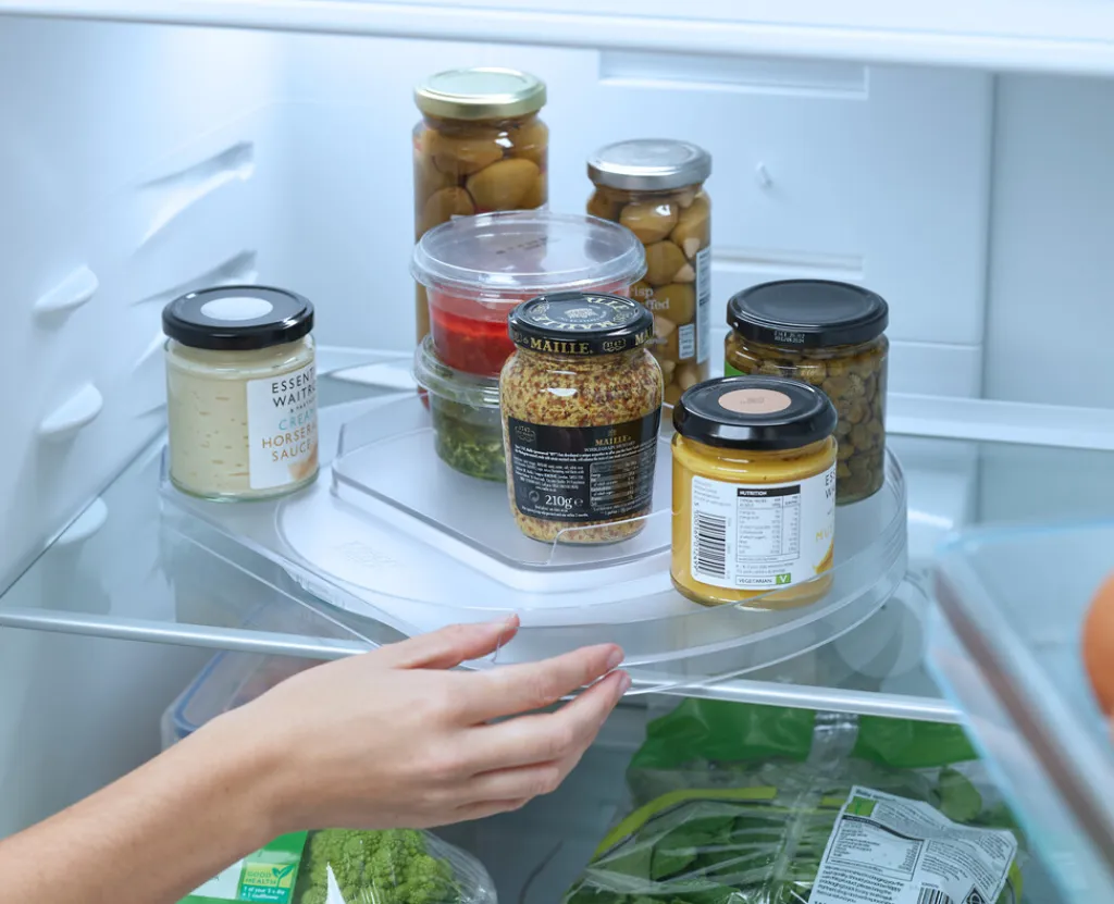 FridgeStore Krydderiholder Roterende 33,1 cm, Klar Opbevaring Til Køkkenet
