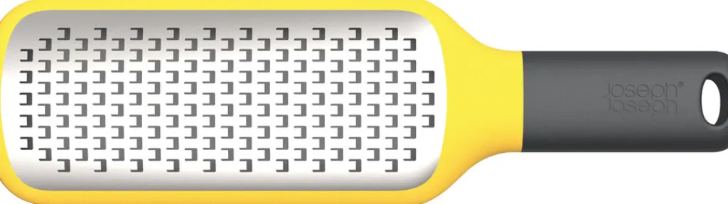 Joseph Joseph Skrælleredskaber > GripGrater Rivjern Grov 26,5 cm, Gul