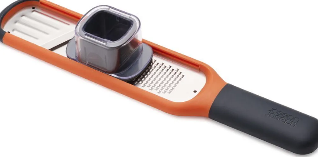 Joseph Joseph Skrælleredskaber > Handi-Grate 2-i-1 Rivejern 28,5 cm, Orange