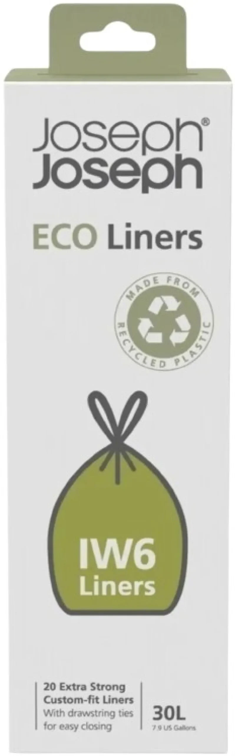 Joseph Joseph Affaldsspande Og Tilbehør|Affaldsspande > IW6 Eco Affaldsposer 20 stk. 30 L