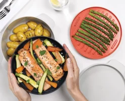 Discount Joseph Joseph M-Cuisine Sæt til Mikroovn 4 Dele, Orange
