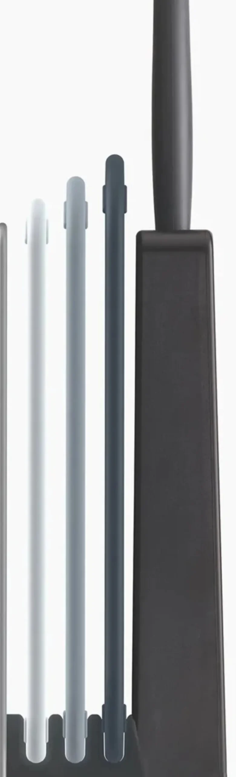 Clearance Joseph Joseph Nest Kniv- og Skærebrætssæt 6 Dele, Grå