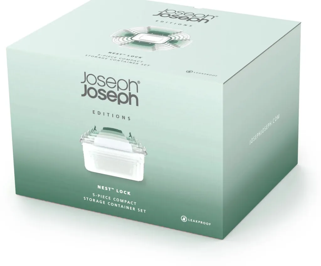 Joseph Joseph Opbevaring Til Køkkenet|Madopbevaring > Nest Lock Opbevaringsboksesæt 5 stk,