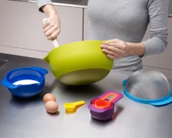 Best Joseph Joseph Nest Skålsæt 9 Dele, Multifarvet