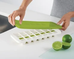 Sale Joseph Joseph QuickSnap Plus Isterningbakke, Hvid/Blå
