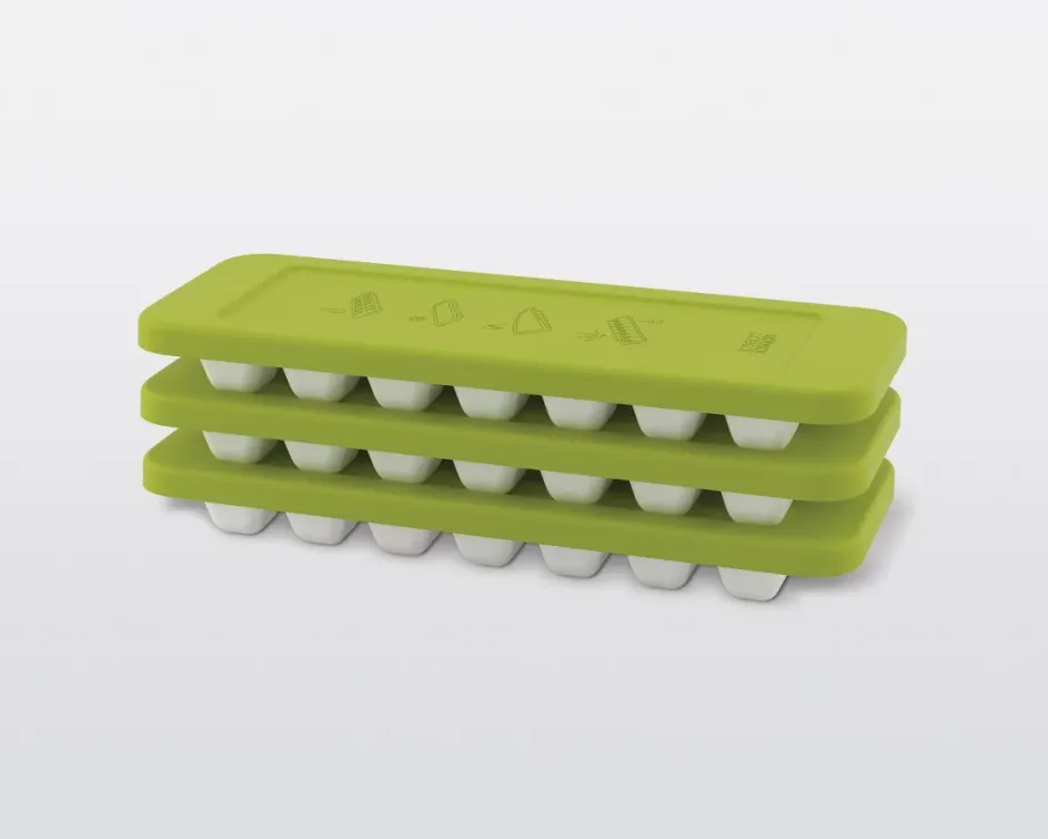 Sale Joseph Joseph QuickSnap Plus Isterningbakke, Hvid/Blå