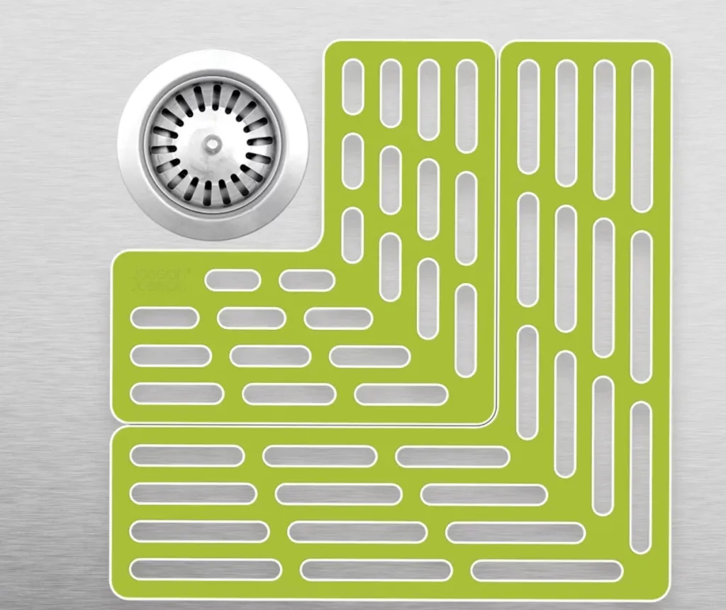 Joseph Joseph Opvask|Opvask > Sink Saver Vaskebeskytter Justerbar 2 Dele, Grå/Hvid