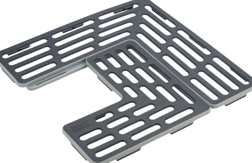 Joseph Joseph Opvask|Opvask > Sink Saver Vaskebeskytter Justerbar 2 Dele, Grå/Hvid
