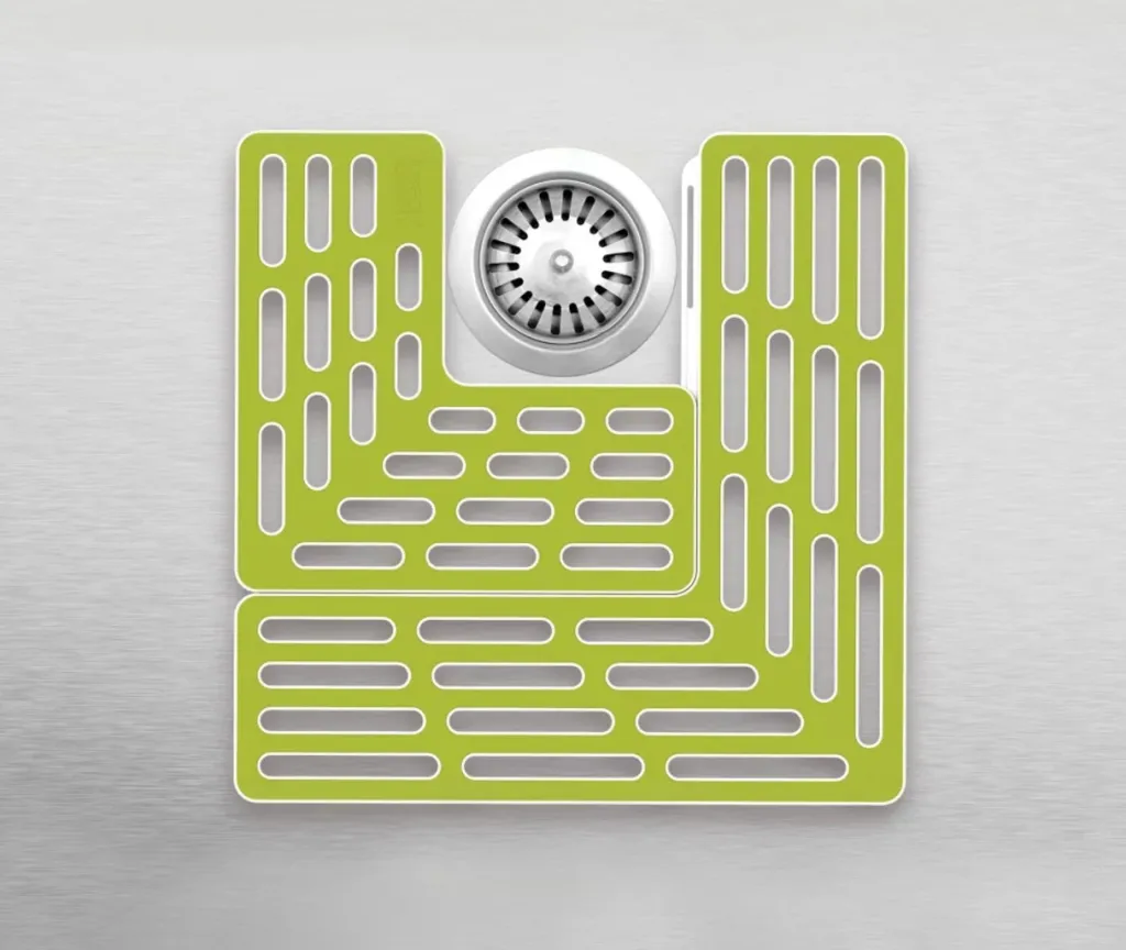 Joseph Joseph Opvask|Opvask > Sink Saver Vaskebeskytter Justerbar 2 Dele, Grå/Hvid