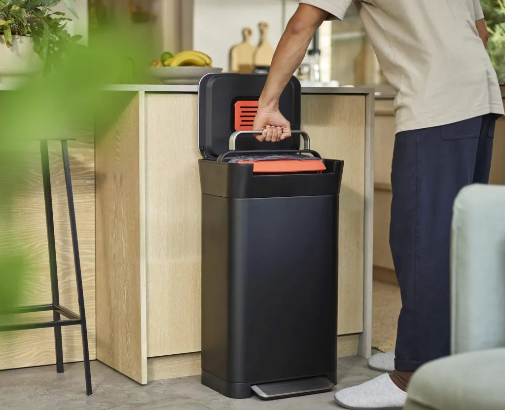 Hot Titan Affaldssystem 30 L, Sort Affaldsspande Og Tilbehør|Affaldsspande