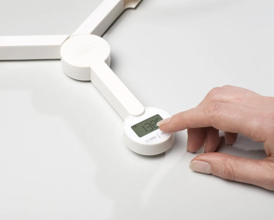 Discount Joseph Joseph TriScale Køkkenvægt Sammenklappelig, Hvid