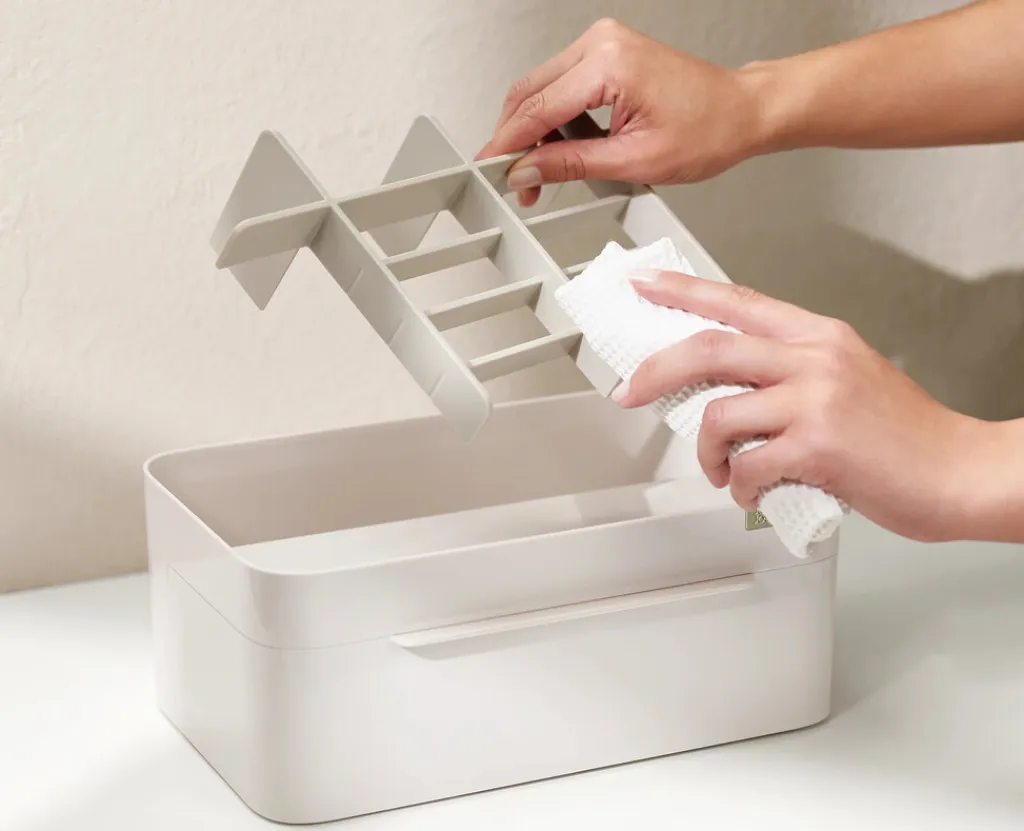 Joseph Joseph Spejle|Opbevaring Til Badeværelset > Viva Large Kosmetik-organizer 30 cm, Skal