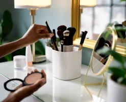 Sale Viva MakeUp Børstebeholder H14,3 cm, Skal Småopbevaring Og Organisering