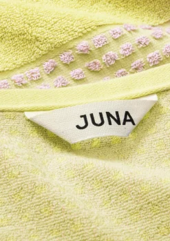 Online Juna Check Håndklæde , Gul/Pink