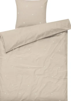 Outlet Juna Daisy Babysengetøj 70x100 cm, Sand/Hvid