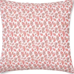 Outlet Pleasantly Pudebetræk 63x60 cm, Hvid/Blomstret Soveværelse|Puder Og Betræk