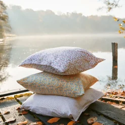 Outlet Pleasantly Pudebetræk 63x60 cm, Hvid/Blomstret Soveværelse|Puder Og Betræk