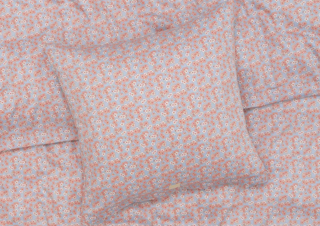 Juna Soveværelse|Soveværelsestekstiler > Pleasantly Sengetøj 200x220 cm, Lys Blå/Blomstret