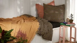 Clearance Reloved Sengetæppe 240x260 cm, Sand Soveværelse|Soveværelsestekstiler