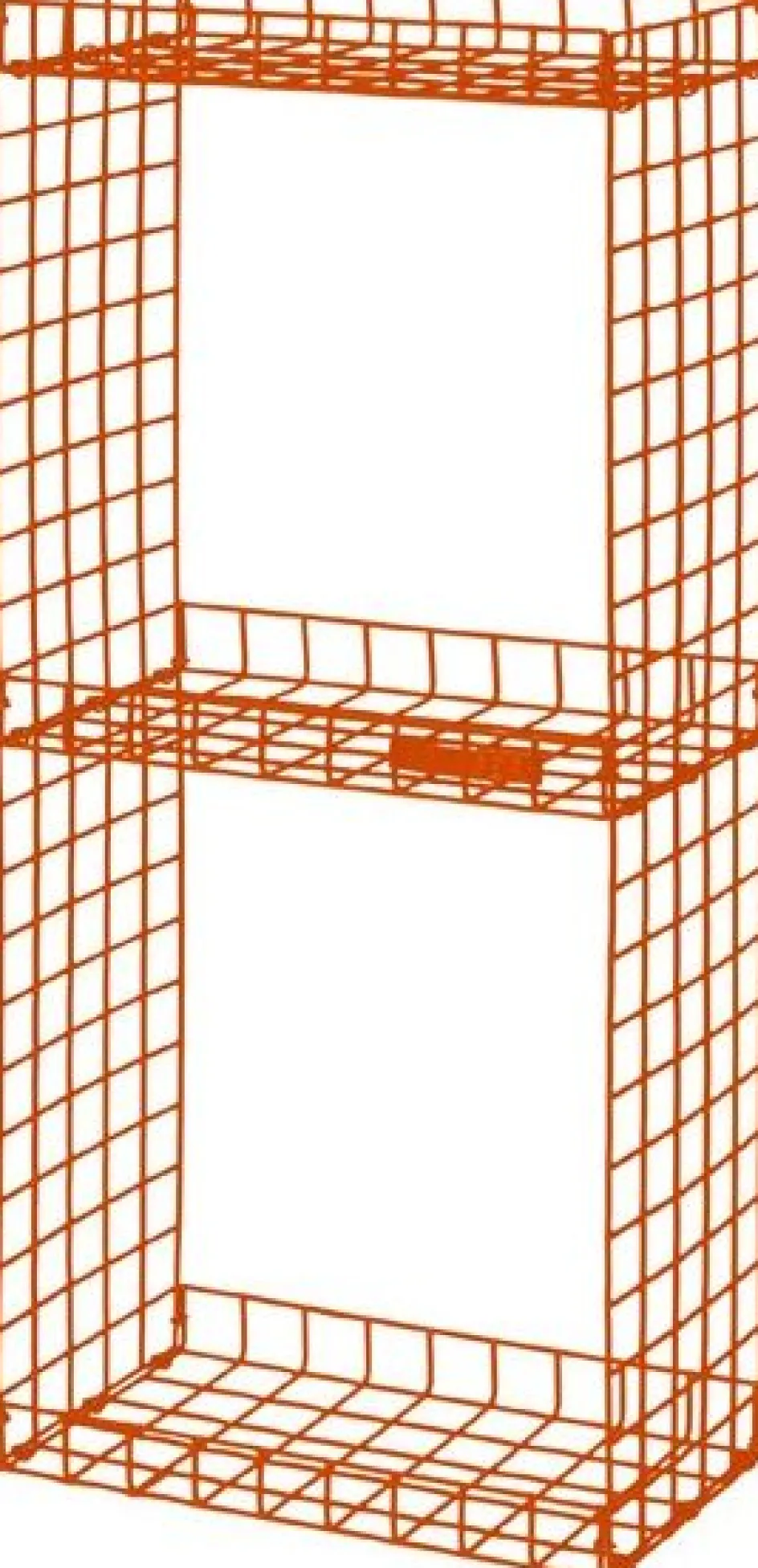 Kalager Design GRID Reol , Orange