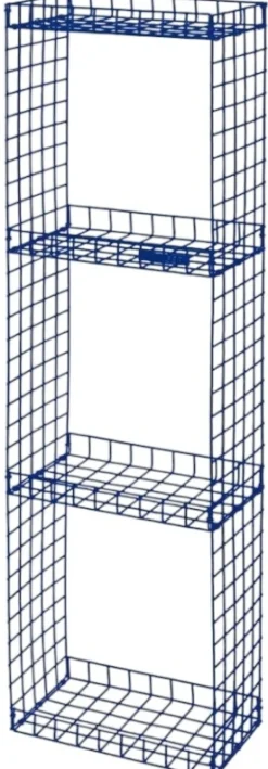 Clearance Kalager Design GRID Reol , Ultra Marine Blue