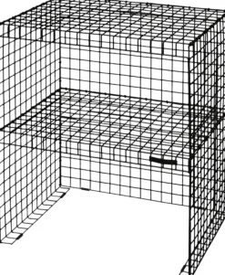 Online Kalager Design GRID Sidebord H49,5 cm, Sort