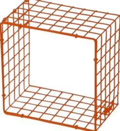 Kalager Design Hylder|Reoler > WIRE SQUARE Hylde ,