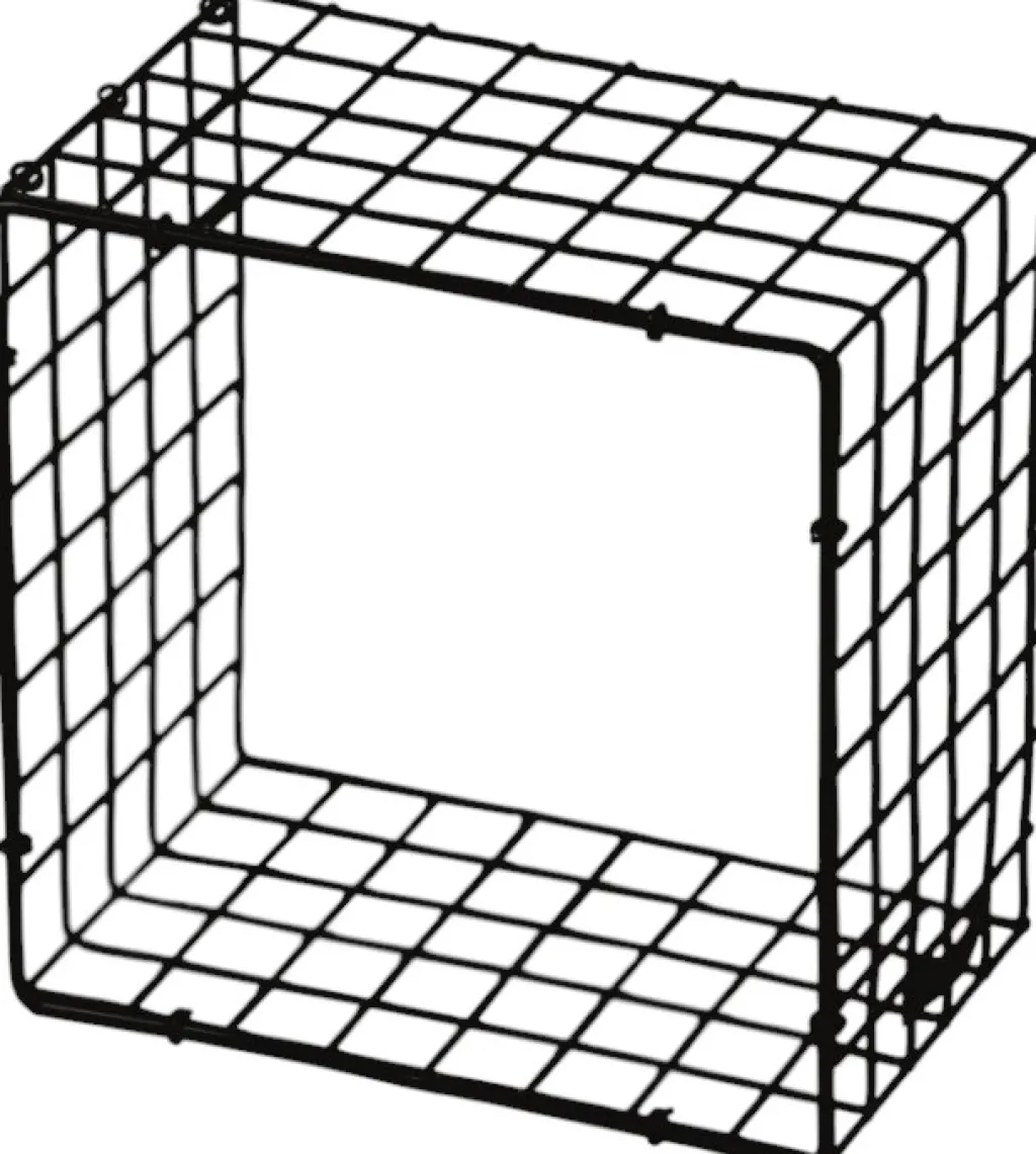 Kalager Design Hylder|Reoler > WIRE SQUARE Hylde ,
