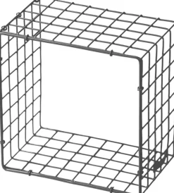 Clearance Kalager Design WIRE SQUARE Hylde , Rustic Grey
