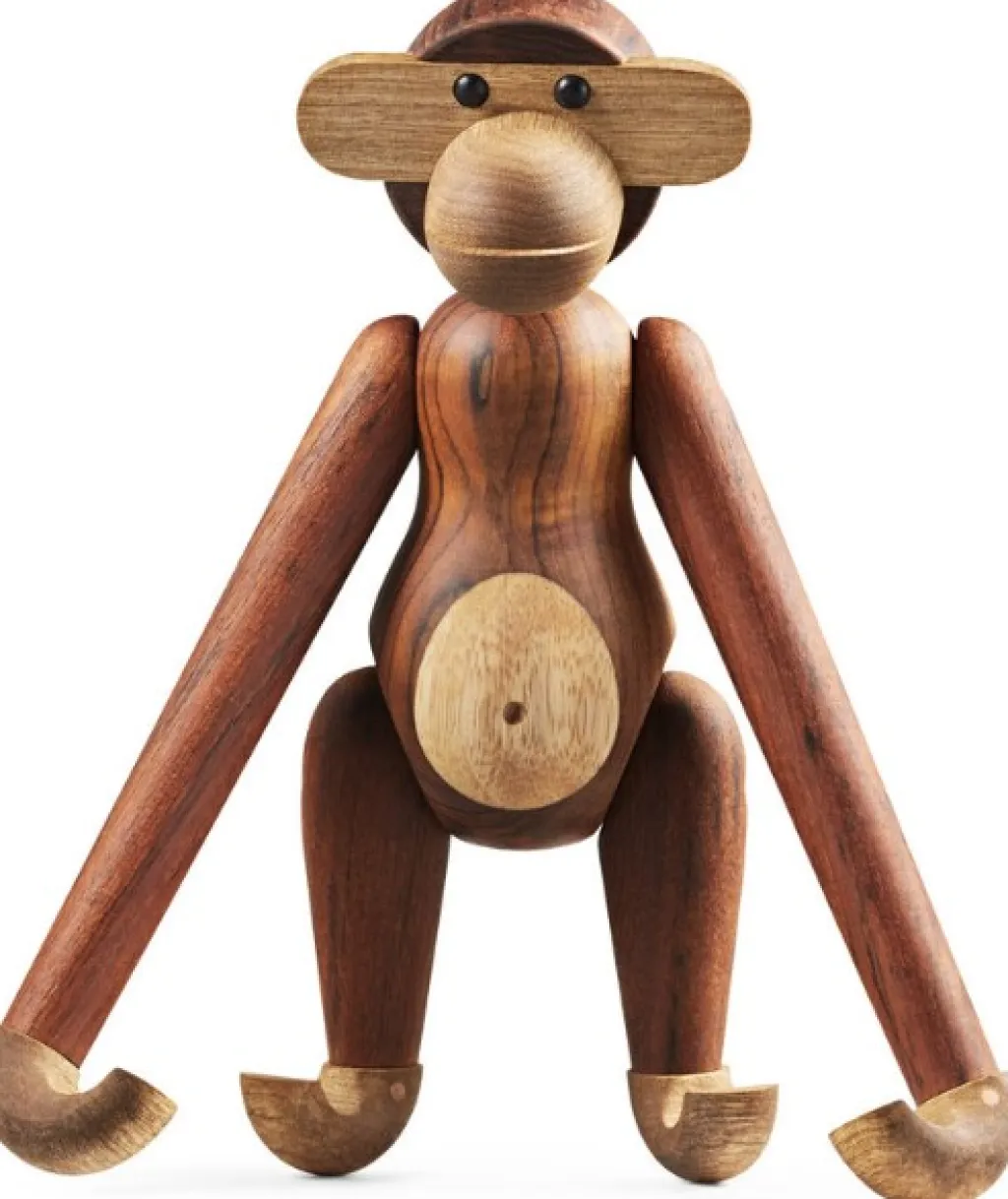 Kay Bojesen Denmark Stue|Træfigurer Og Figurer > Kay Bojesen Abe , Teak- og Limbatræ